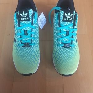 ADIDAS SHOES MEN'S ZX FLUX GREEN